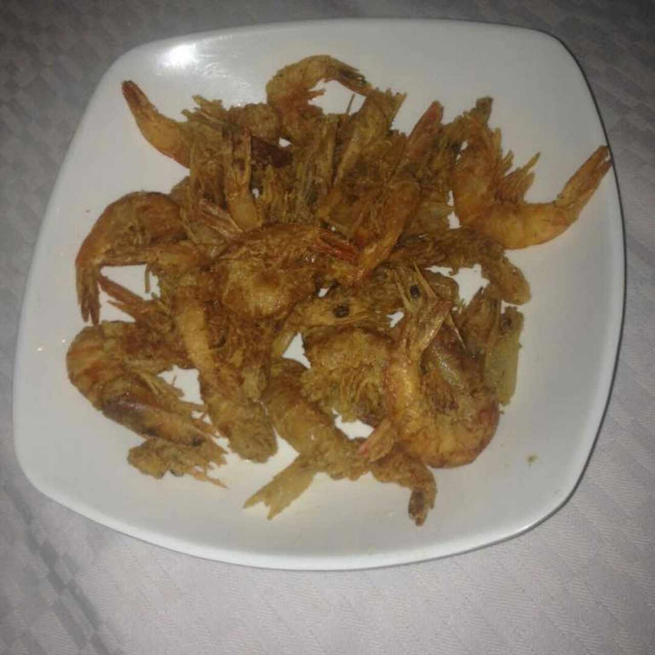 Camarones Crunch, muy buenos! 