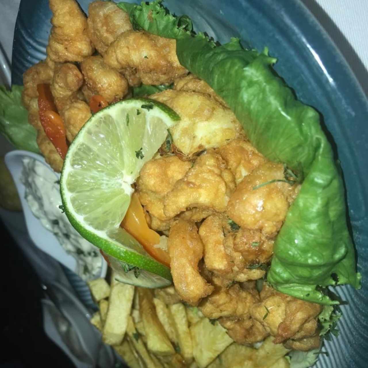 Camarones y Calamares Rebozados, Espectaculares