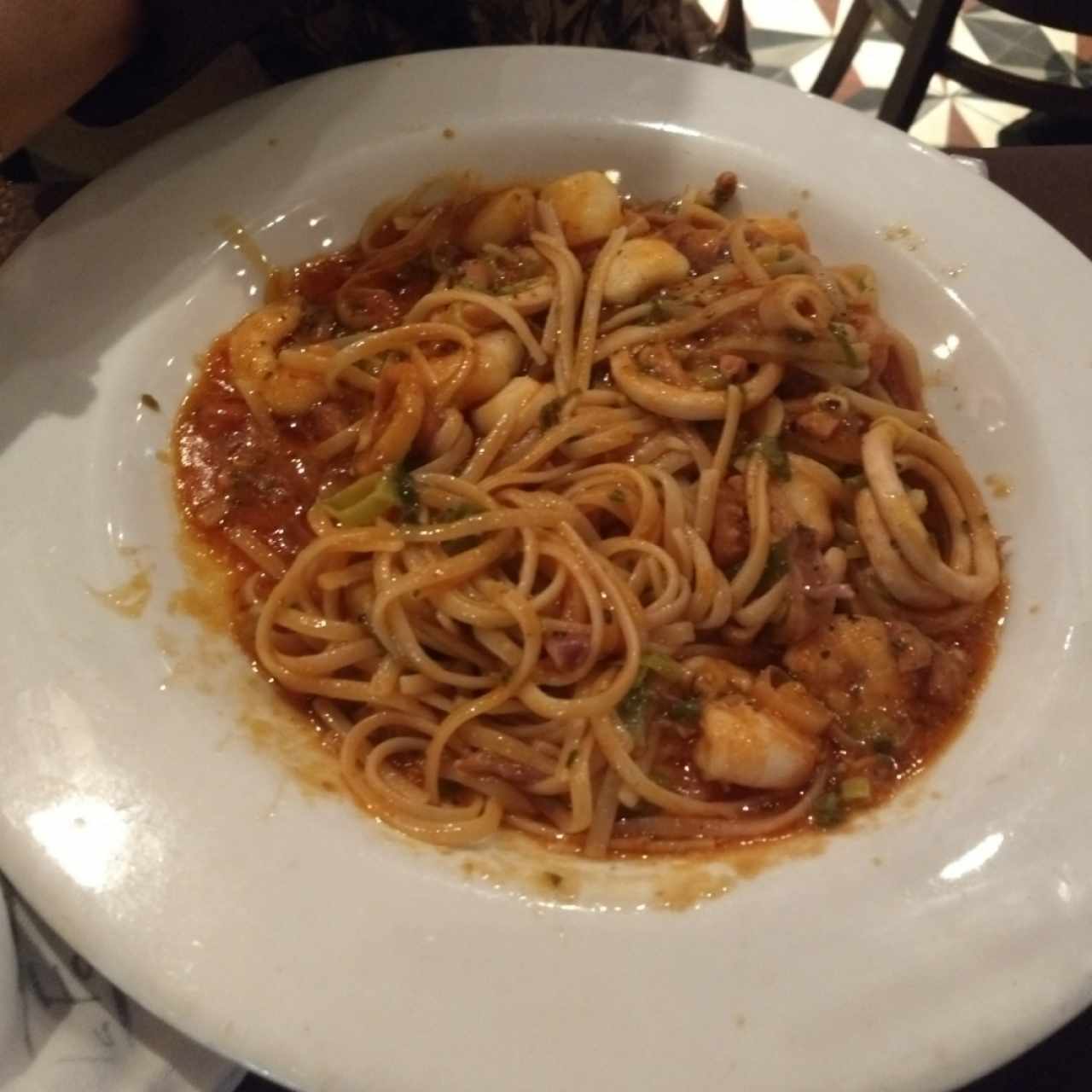 pasta a la marinara