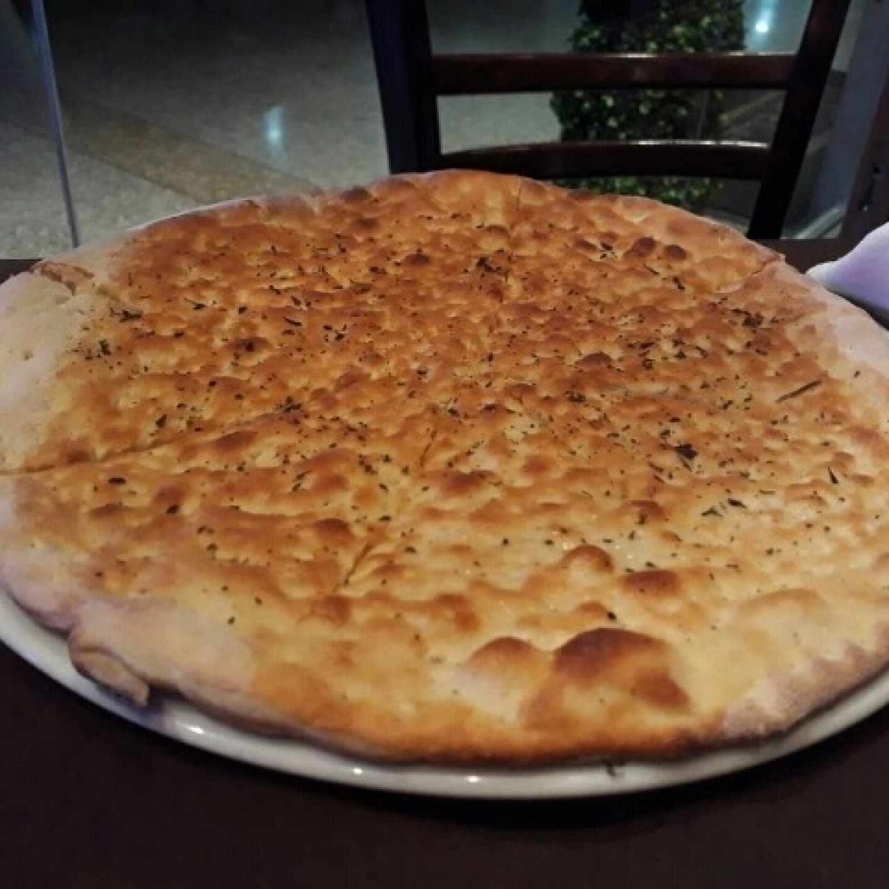 Focaccia aceite de oliva y orégano