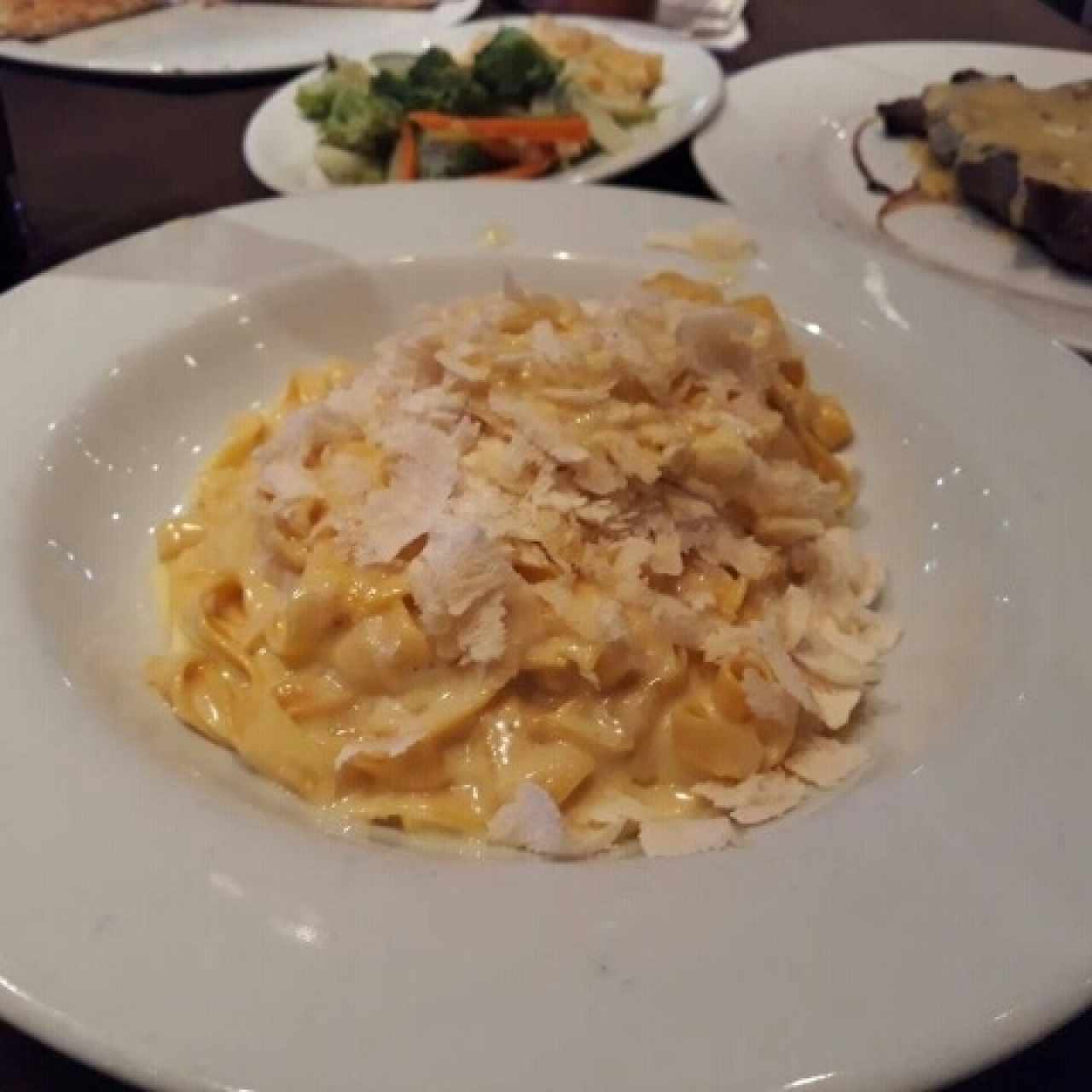 Fettuccini alla ruatta, extremadamente caros