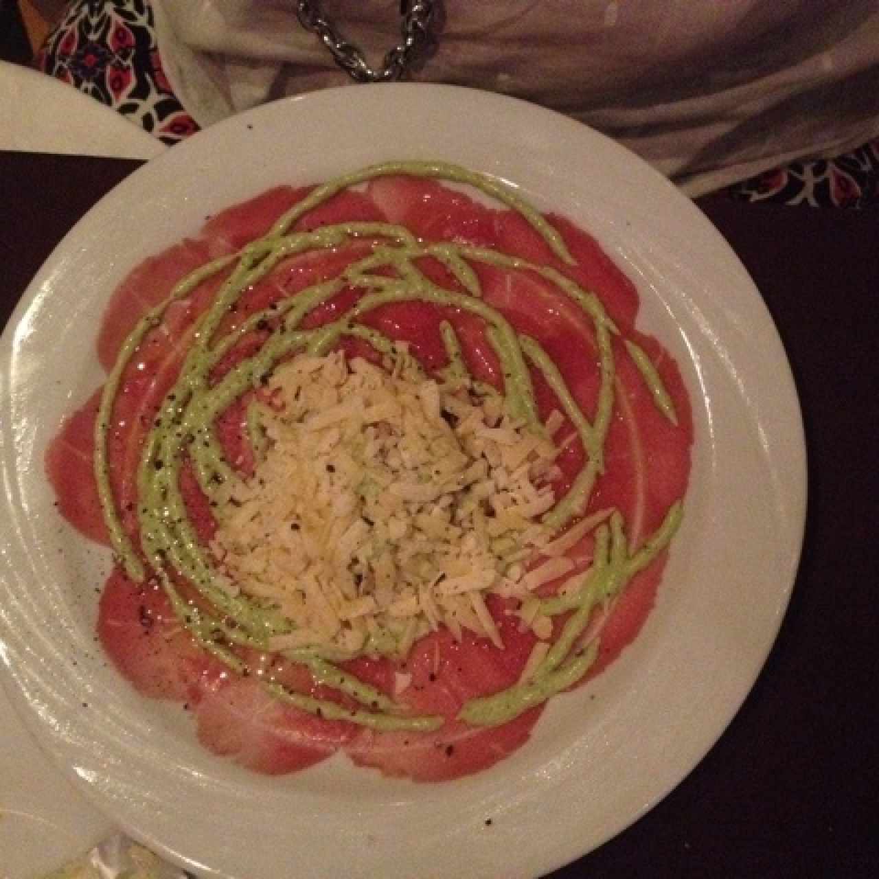 Carpaccio de Lomito