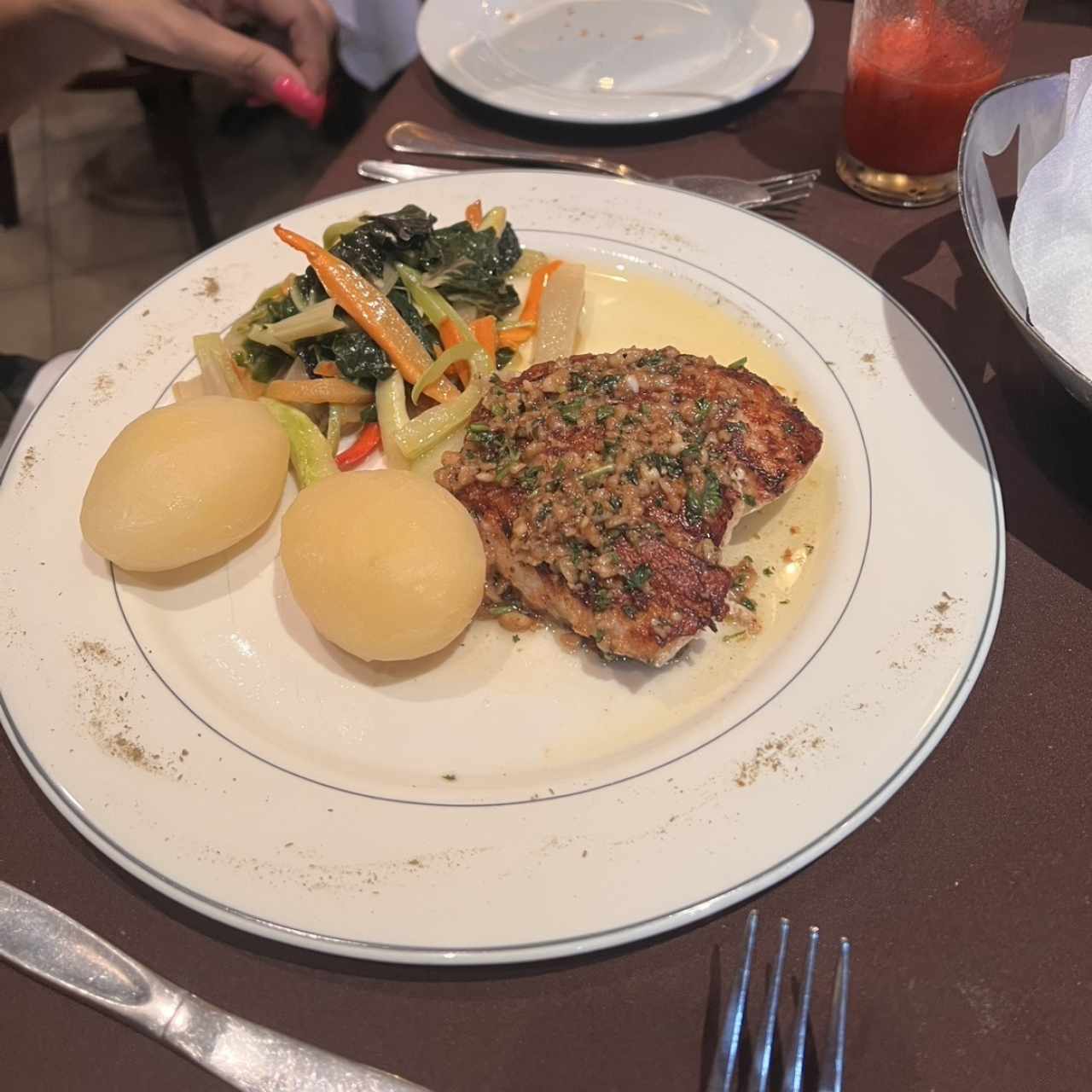 Corvina al Ajillo