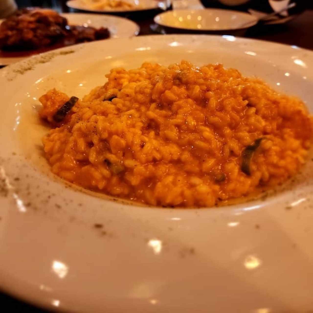 Rissotto de camarón 