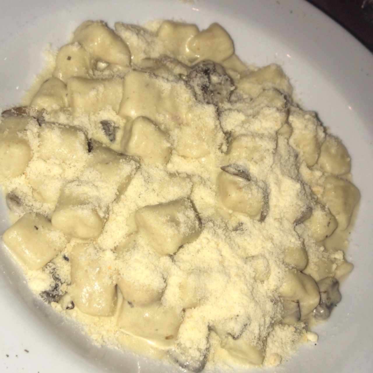 gnoquis a la crema