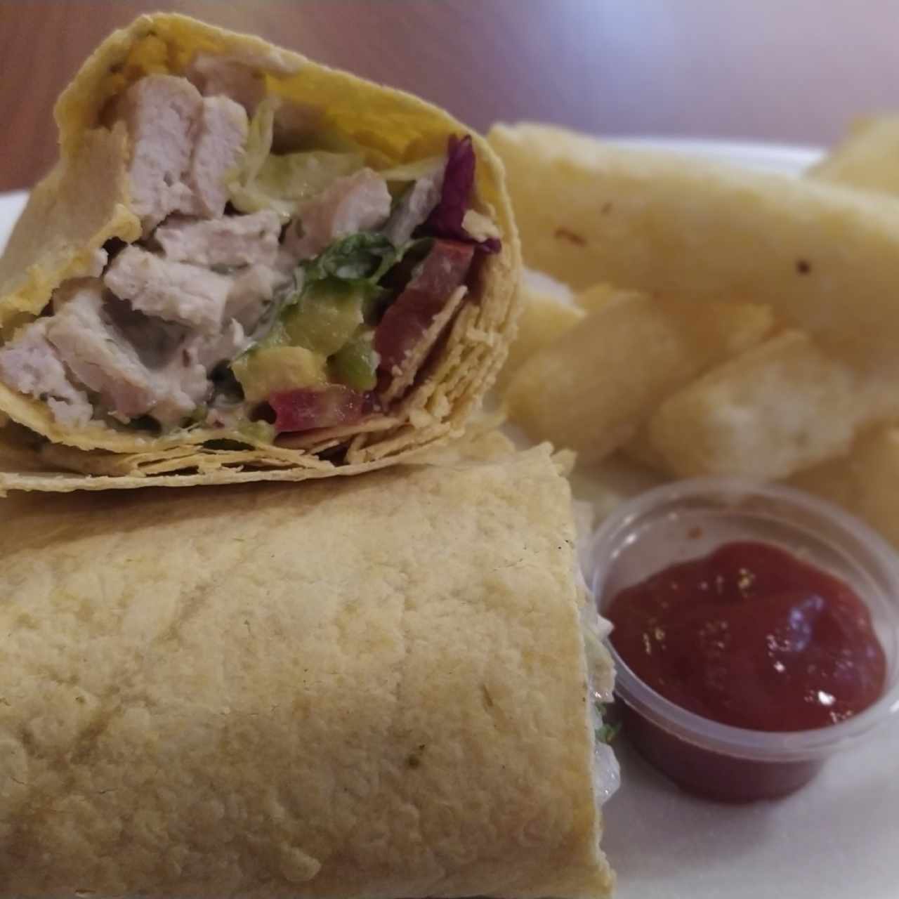 Wrap de pollo