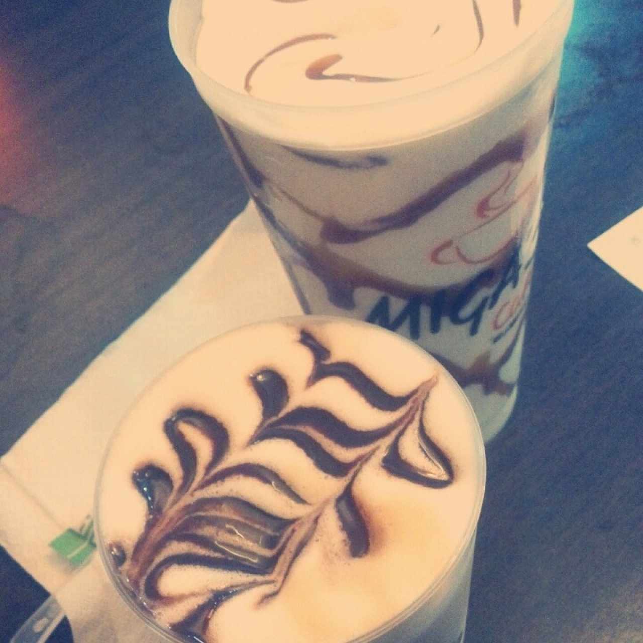 Café Mokaccino y Merengada de Vainilla 
