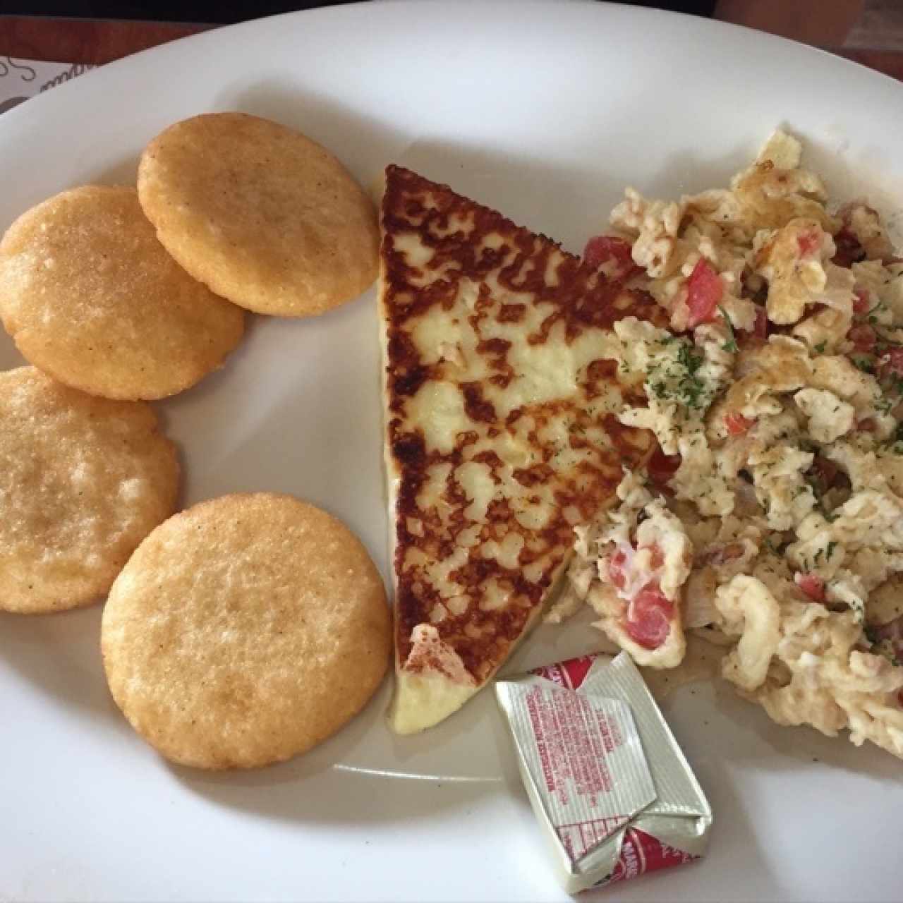Desayuno Venezolano, muy bueno..!