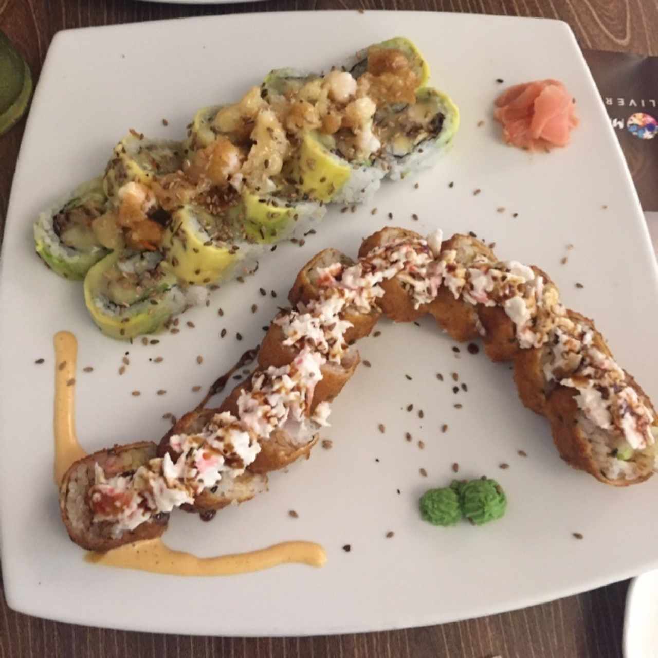 Fuji Especial y Dragon Roll