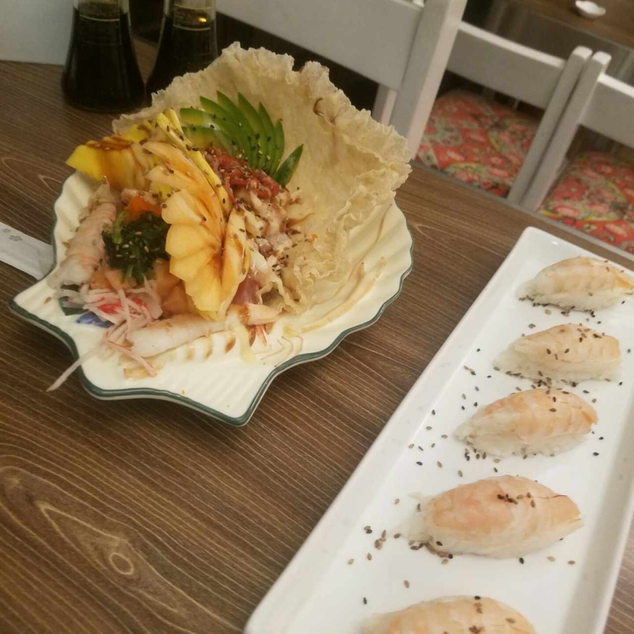 Ensalada Neptuno y Ebi 