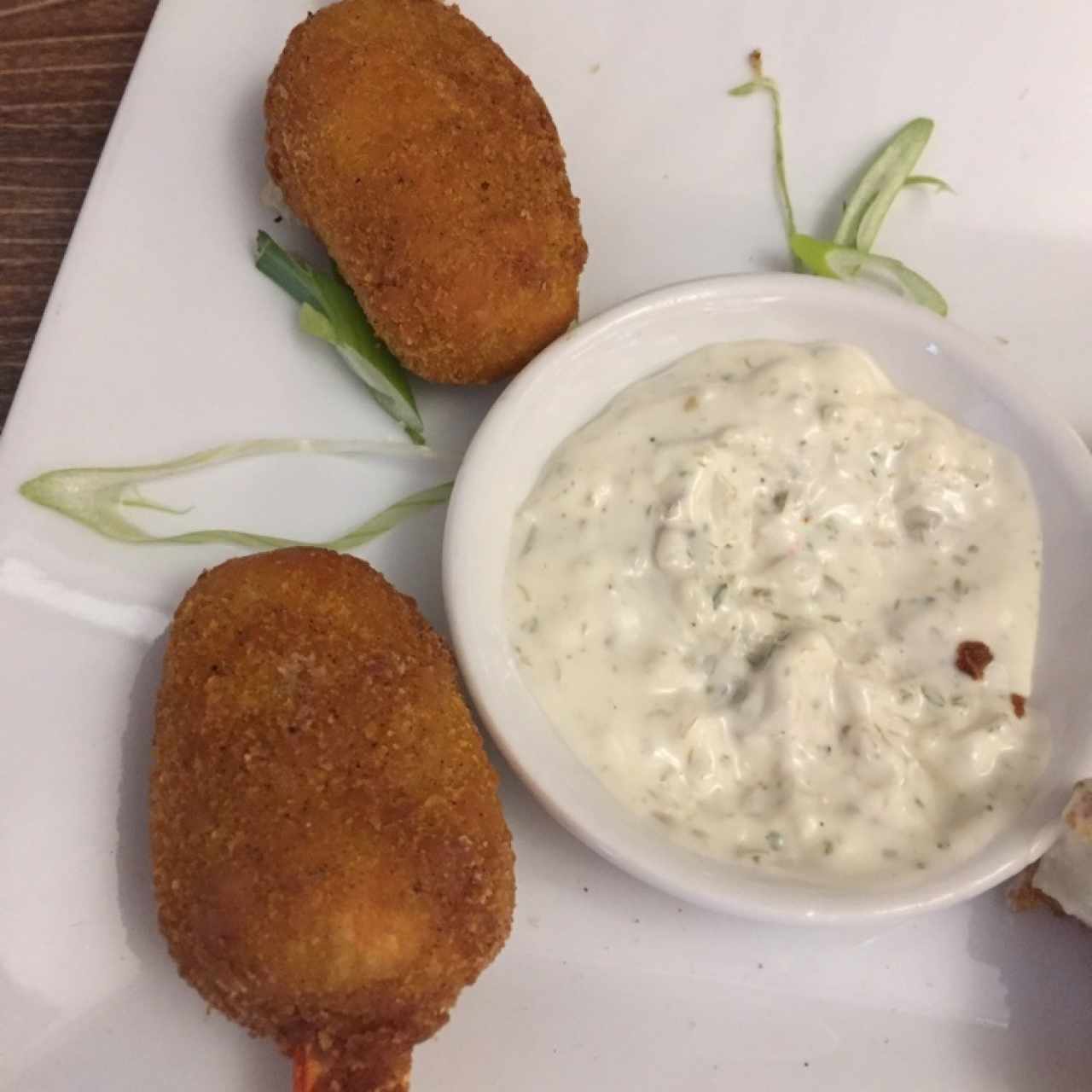 croquetas de cangrejo