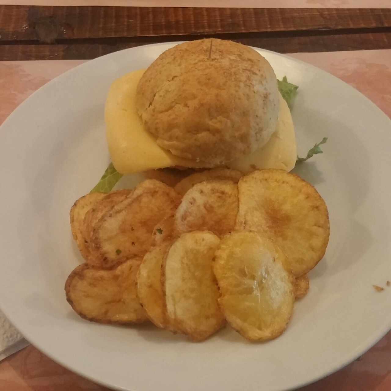 hamburguesa de pollo