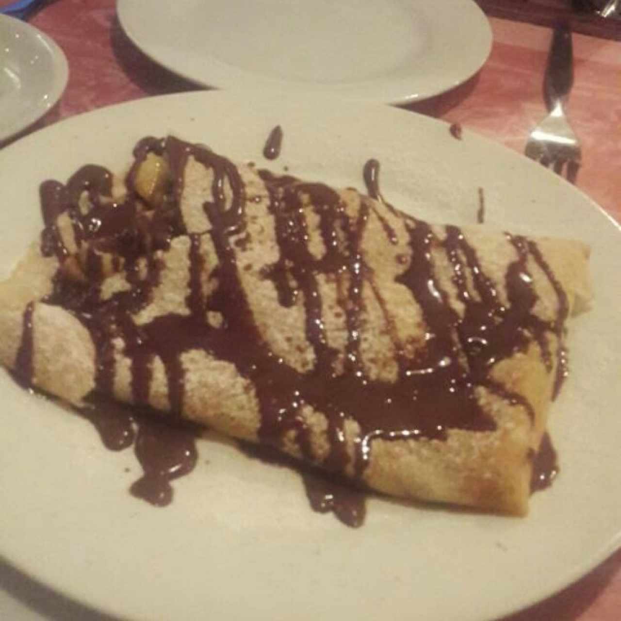 crepe de chocolate y cambur