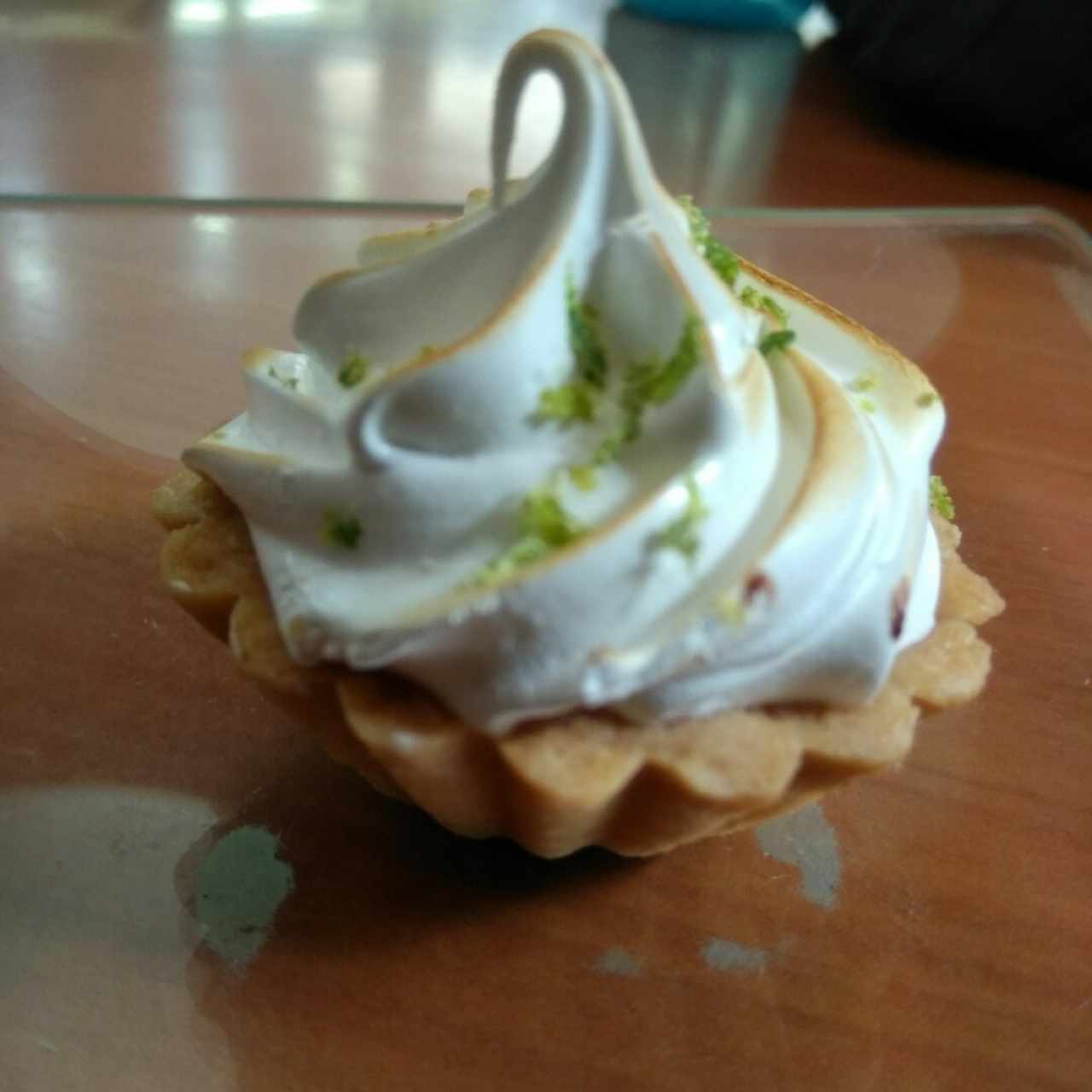 mini tartaleta de limón