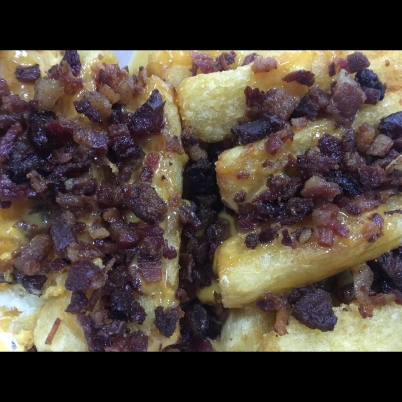 Yucas cheese bacon