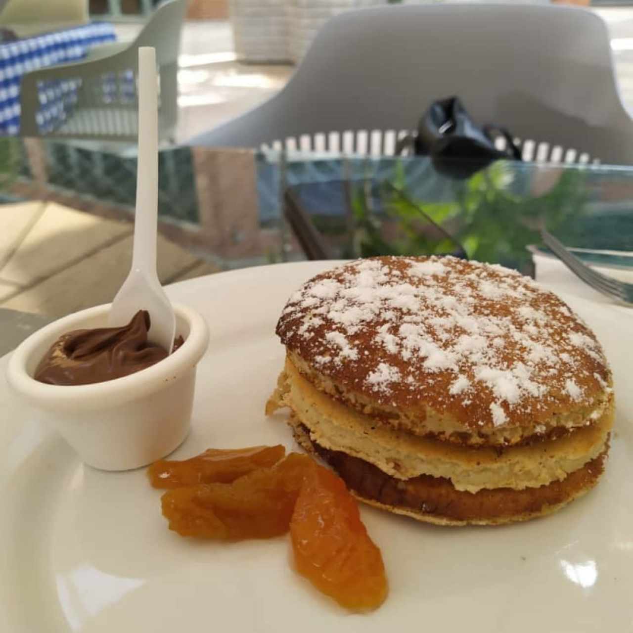 Panquecas con nutella