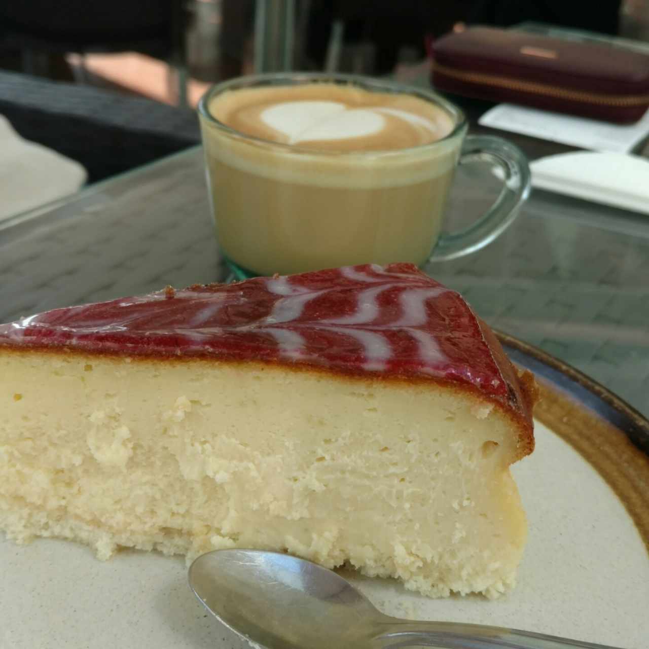 Cheesecake y Latte Vainilla