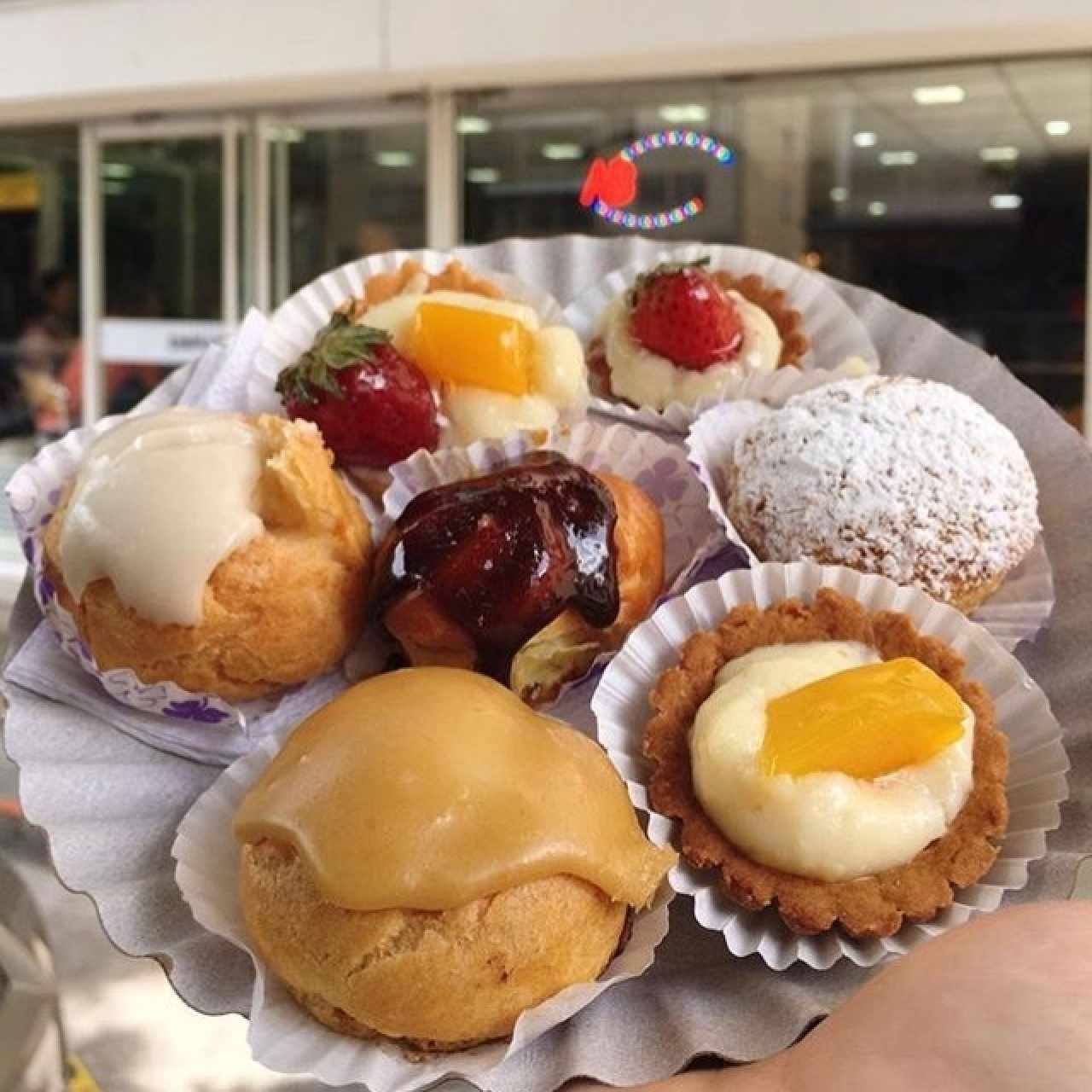 Mini dulces variados