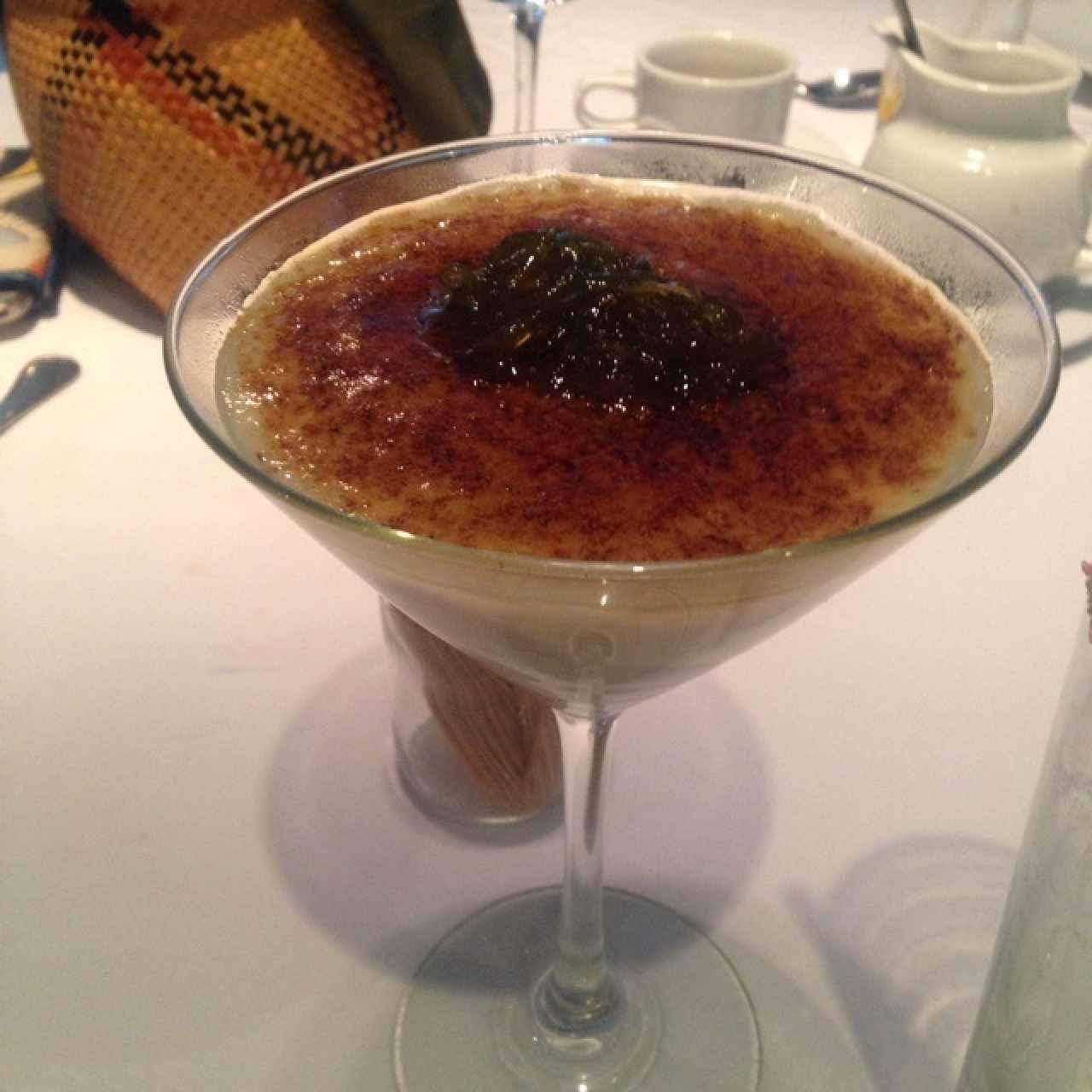 LO MEJOR! Arroz con Leche Brulée con naranja.. DIVINO!!