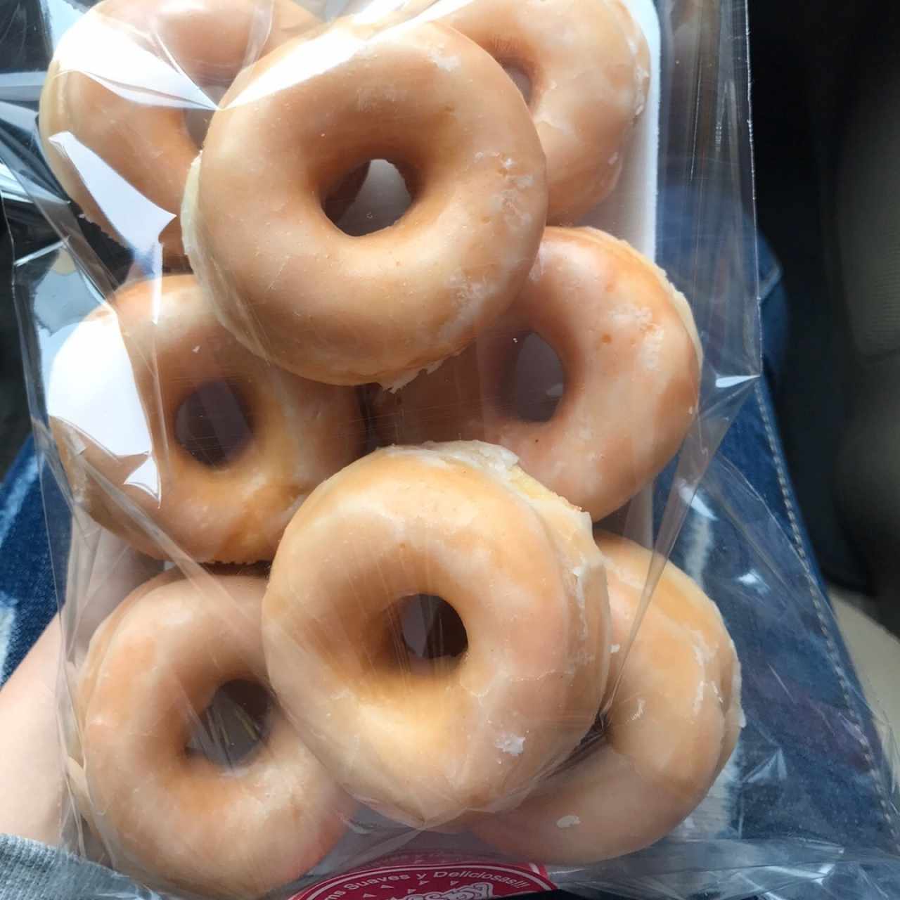 donas mini glaseadas 