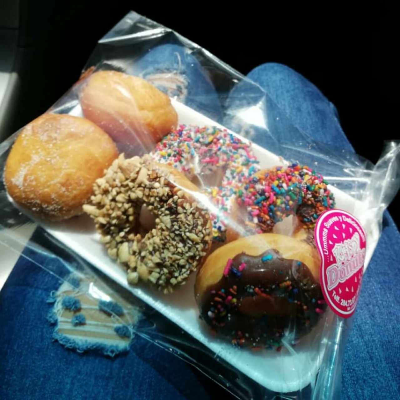 Mini bombas y mini donas
