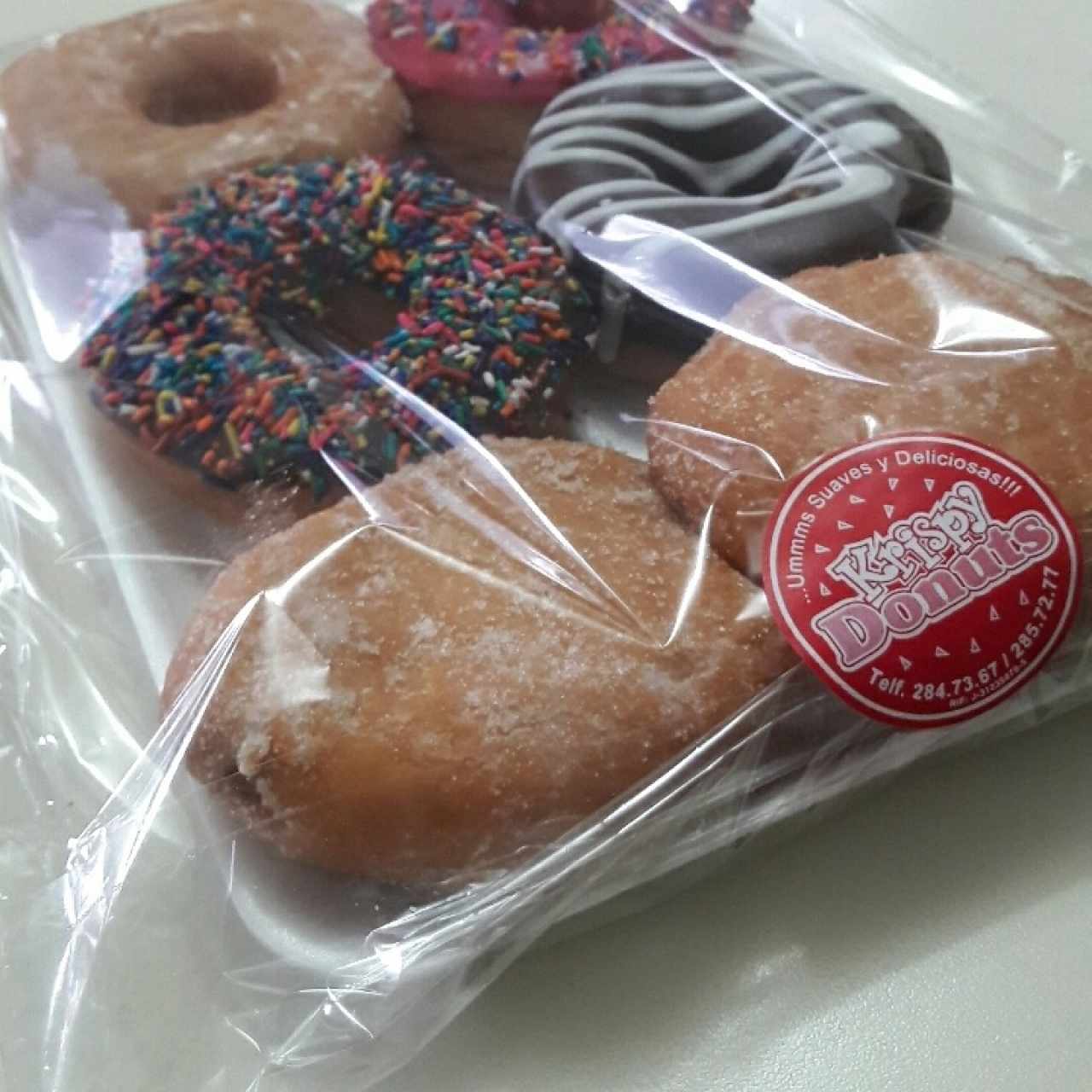 Donas glaseadas y bombas  