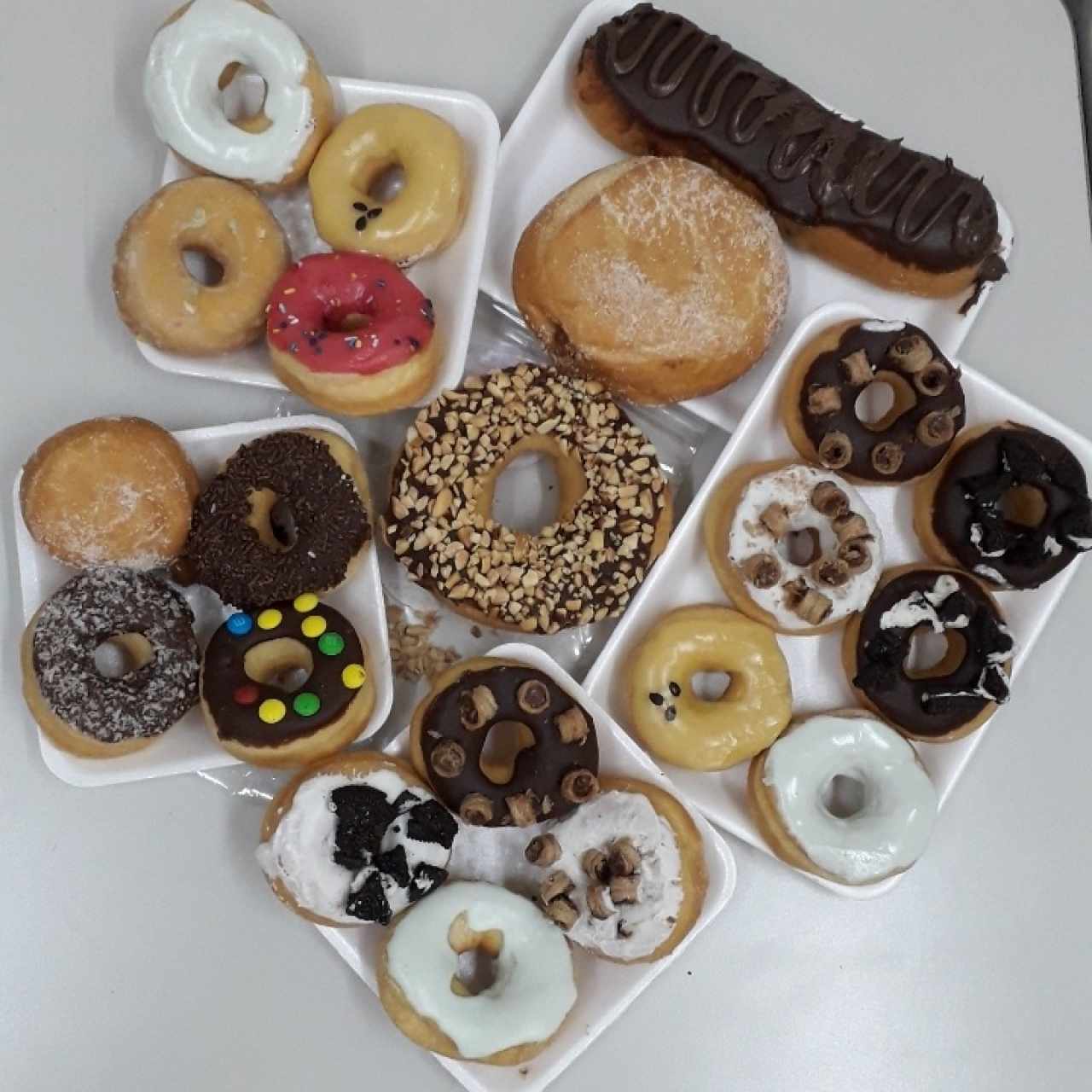 Variedad de Donas