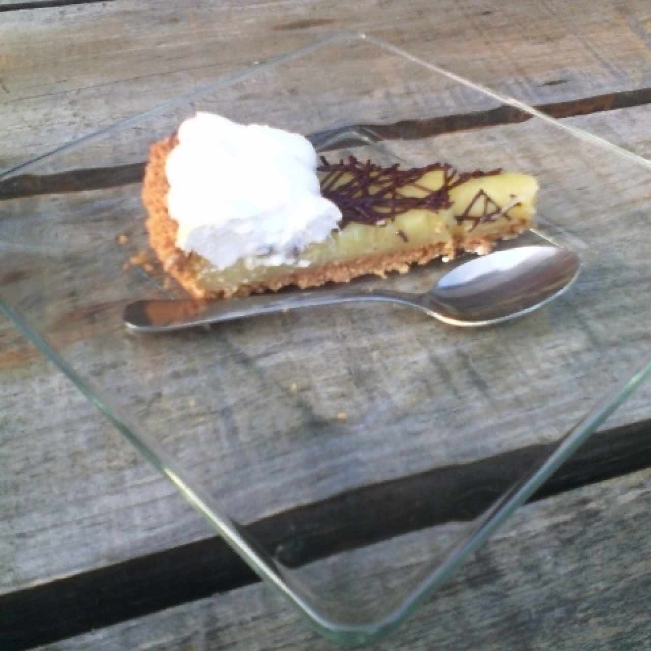 Pie de limón