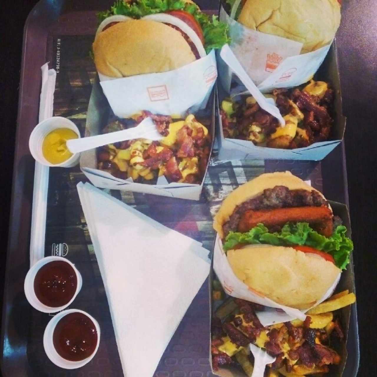 burguer Shack y Doble