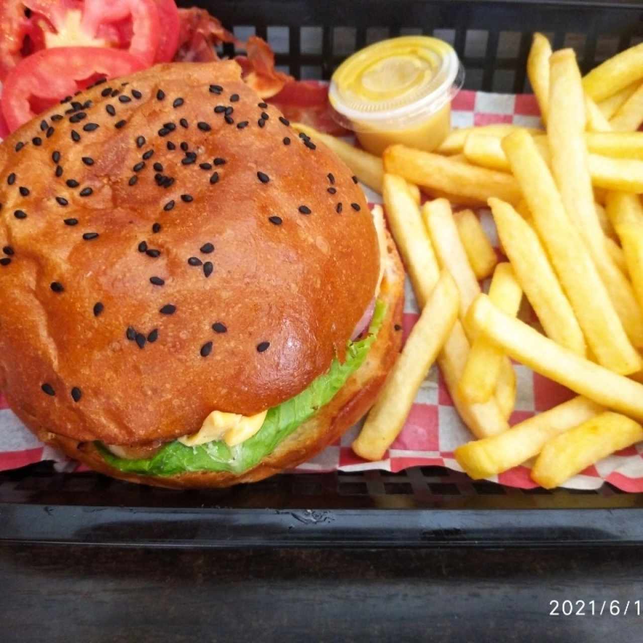 Hamburguesas - Hamburguesa Pollo