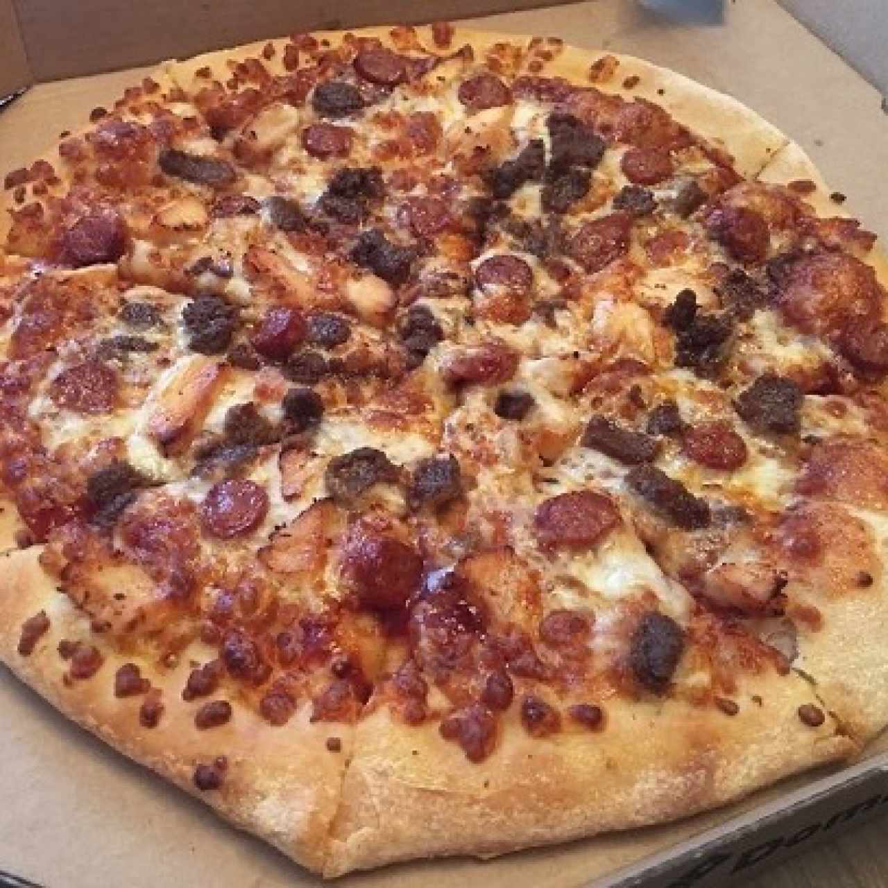 Pizza de carnes