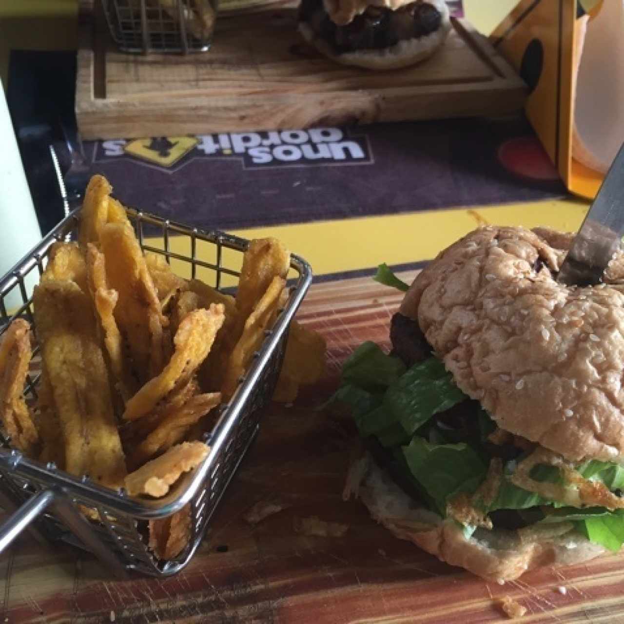Hamburguesa antigordito