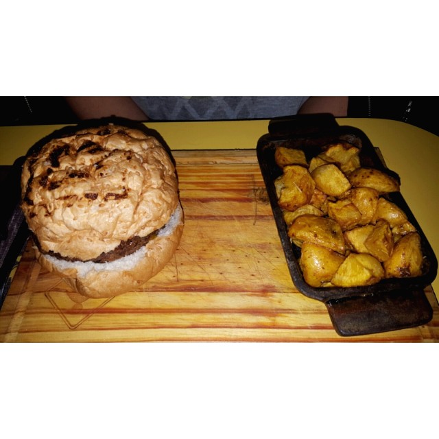 Philadelphia con papas colombianas