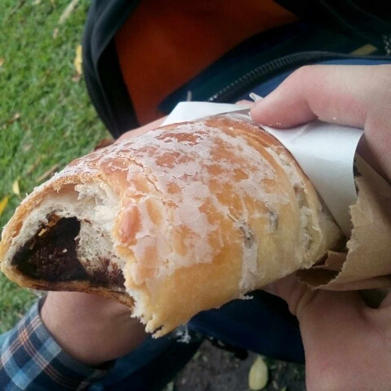 Croissant de Chocolate 140bs