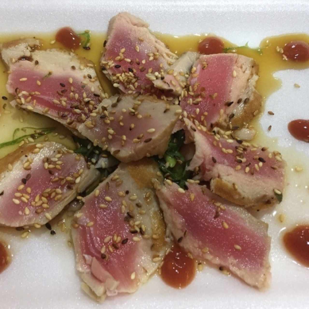 Tataki de Atún, excelente..!