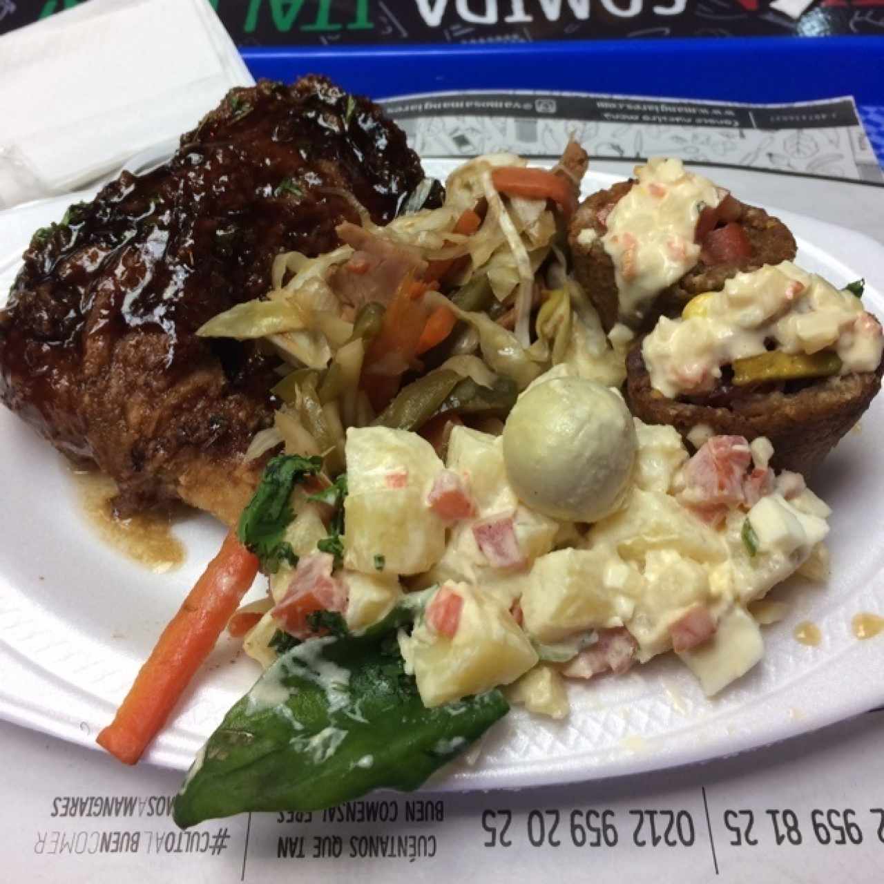 menu del chef