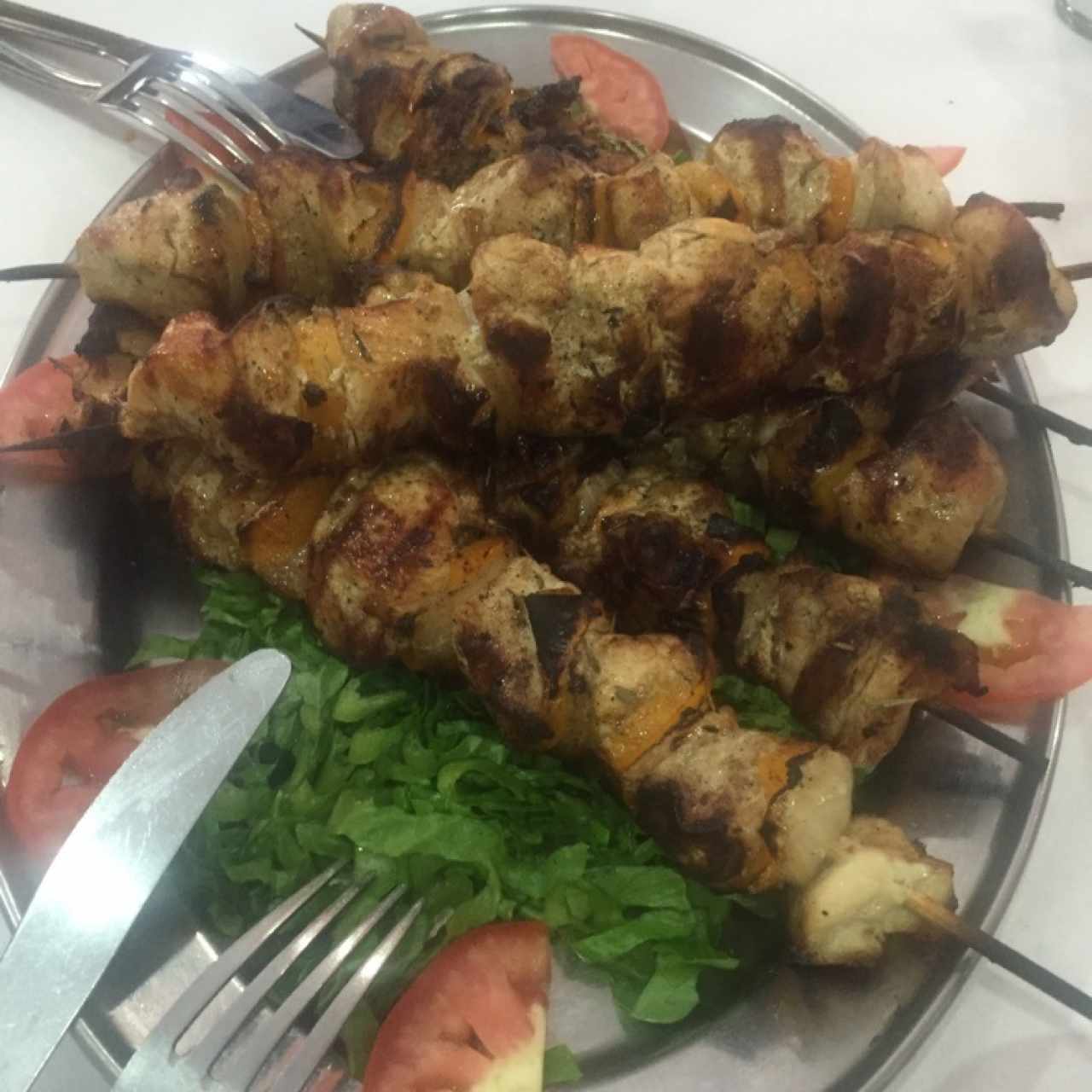 brochetta de Pollo al grill !!