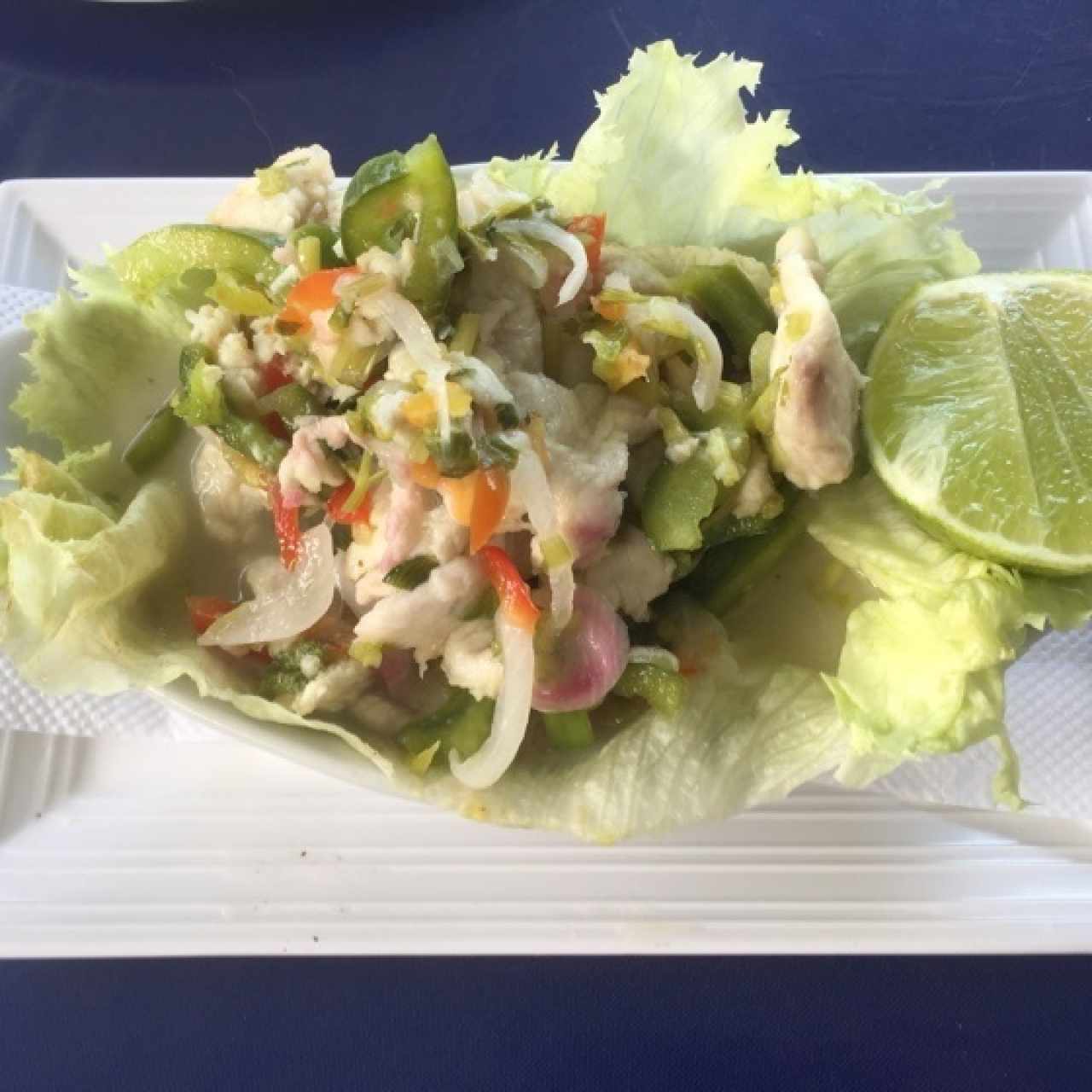 Ceviche, demasiado bueno..!
