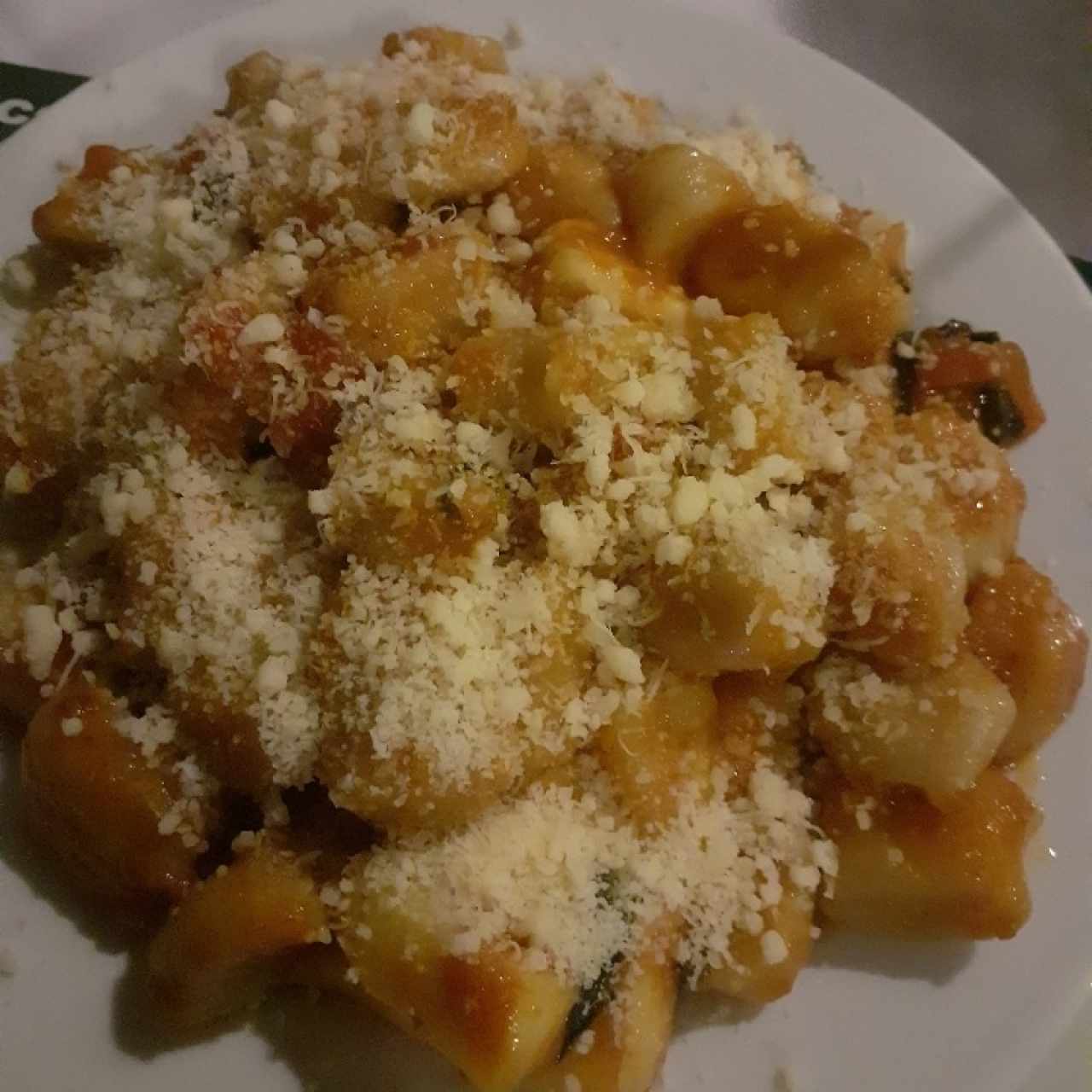 Ñoquis capresa.