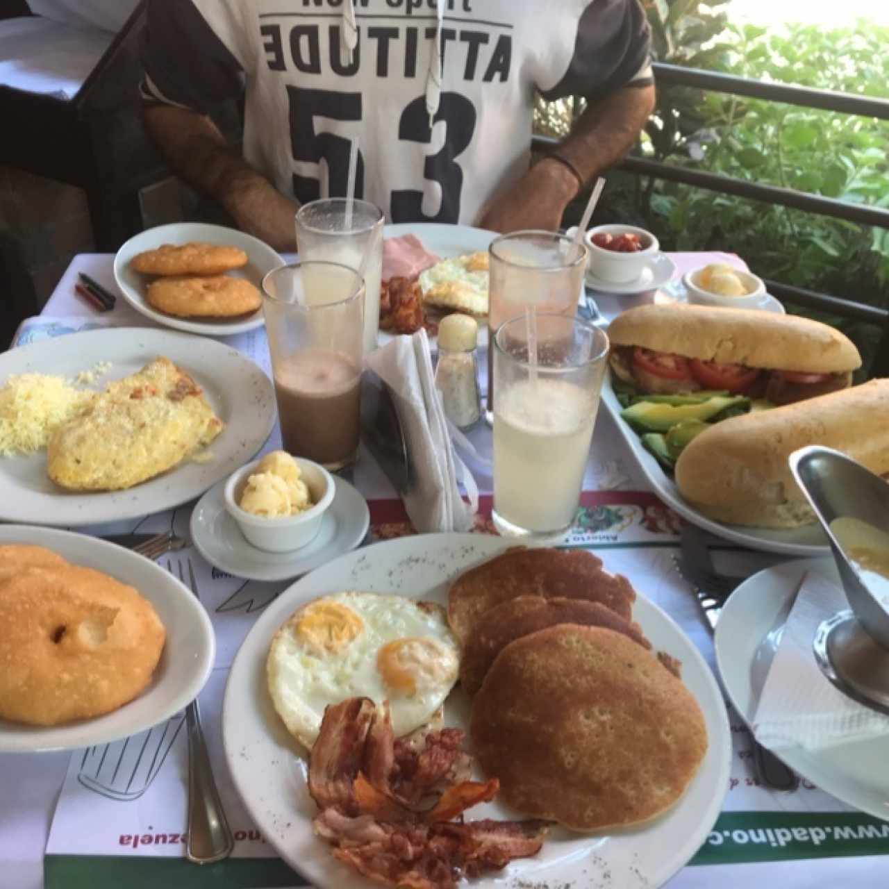 Un desayuno super completo y economico 