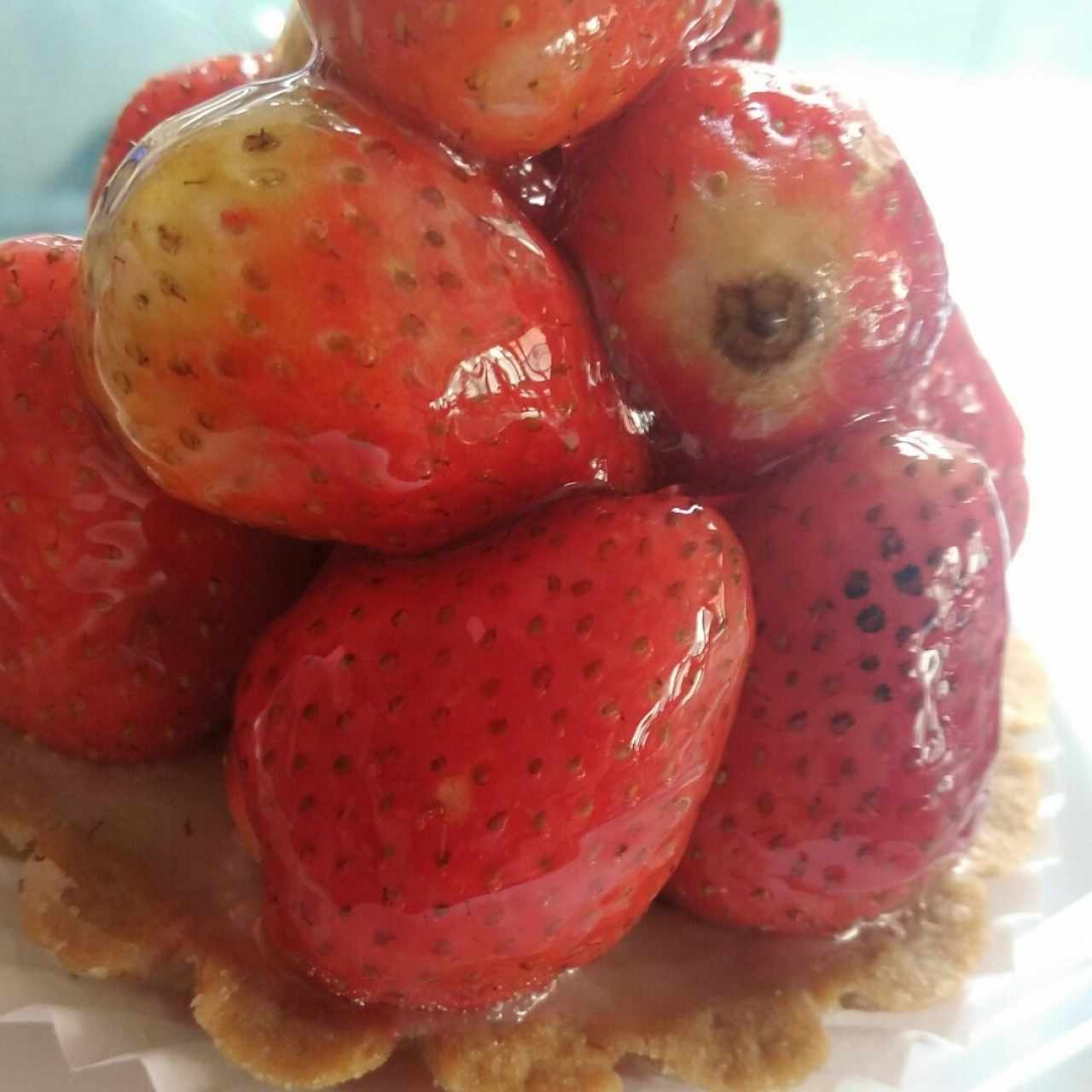 tartaleta de fresas