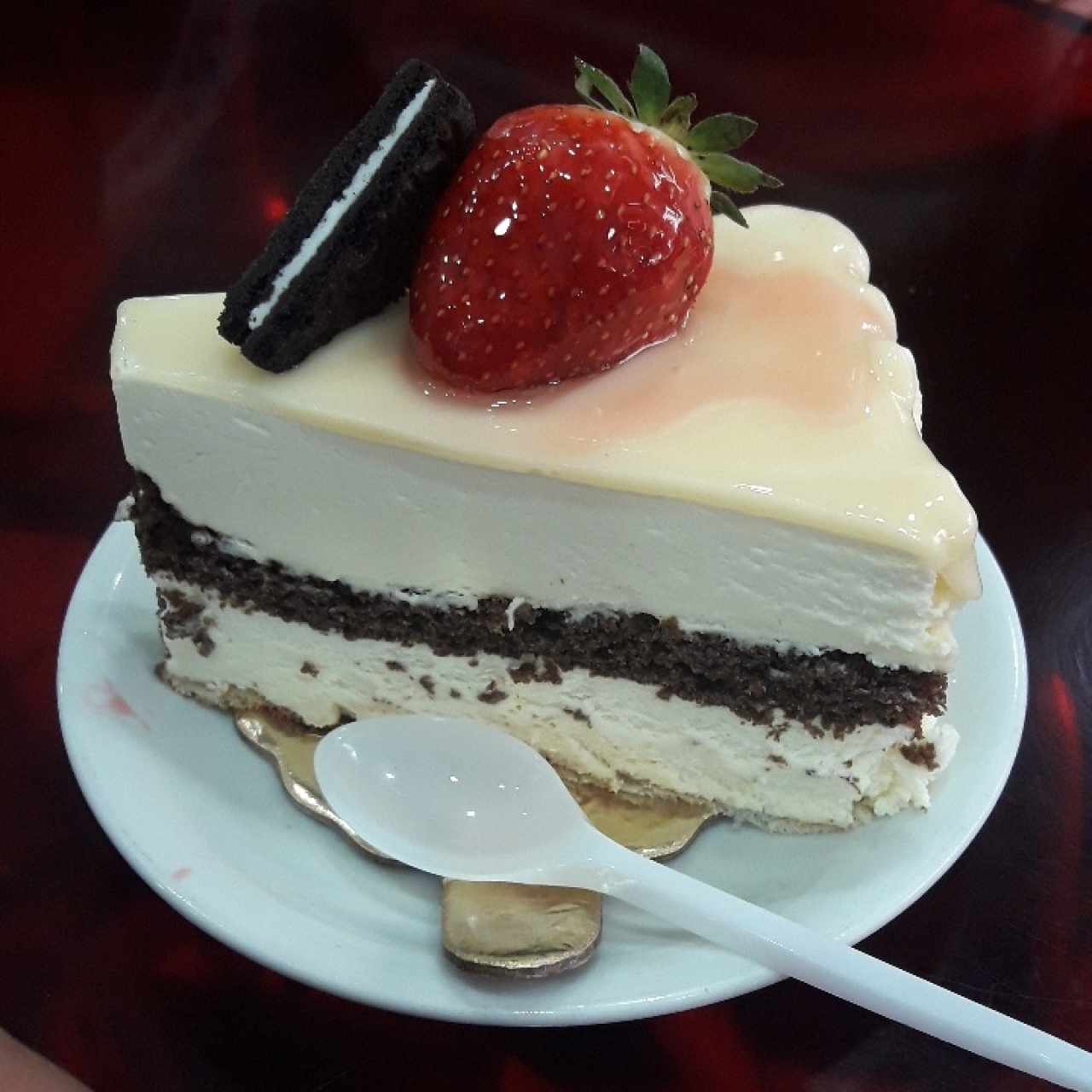 moose de chocolate blanco