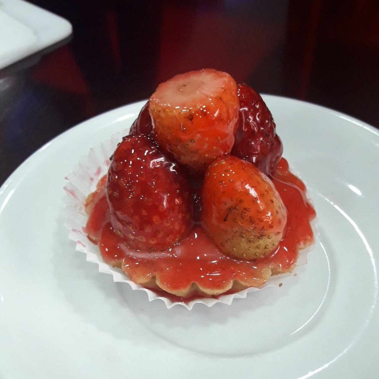 Tartaleta de fresas