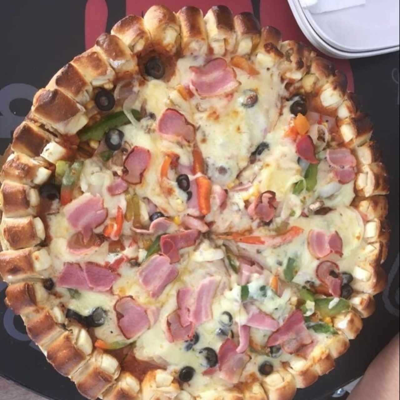 Pizza de tequeños 