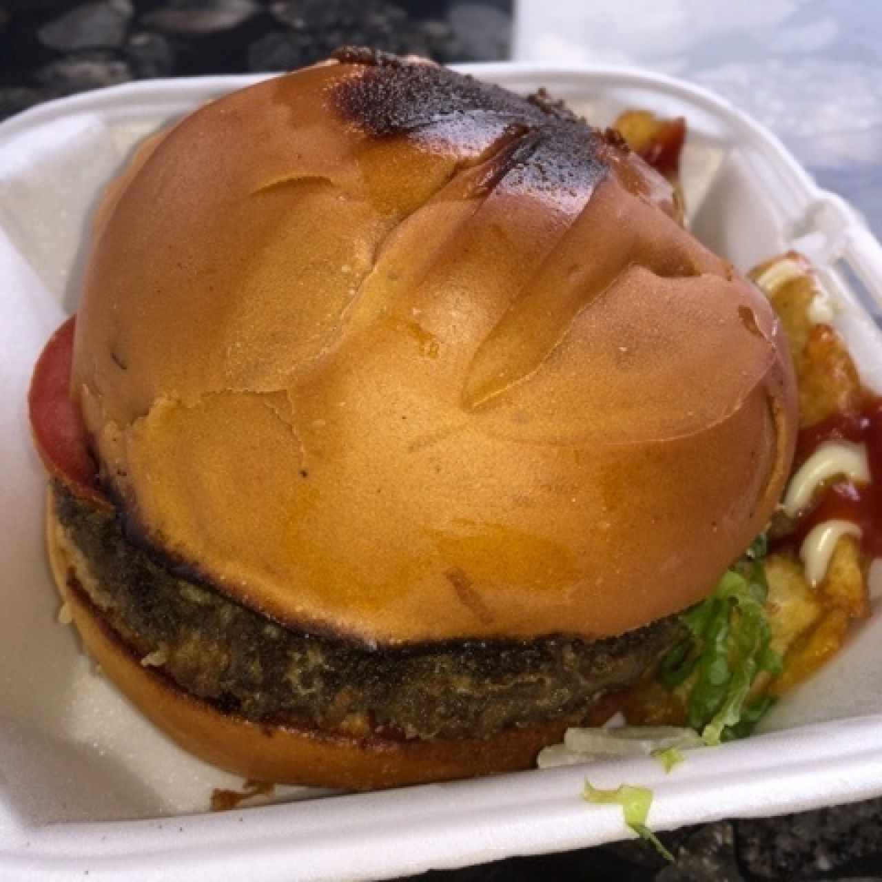 Hamburguesa de Res, nada buena