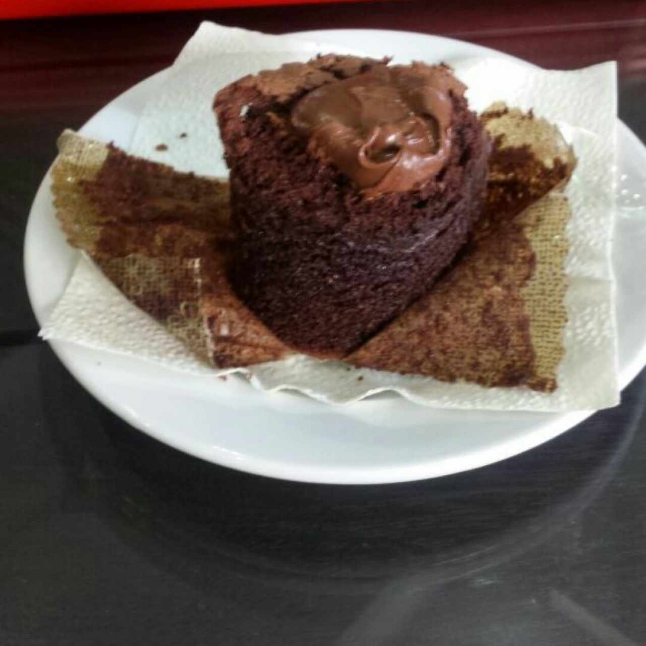 fondant de chocolate