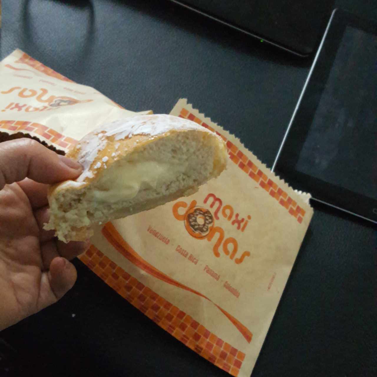 Crema rellena