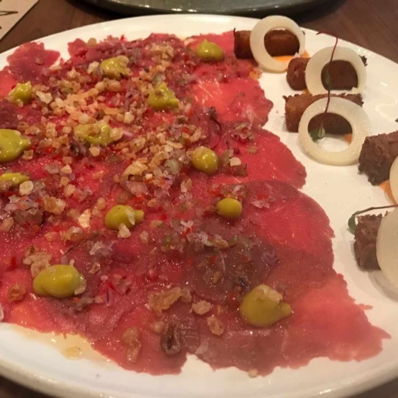 carpaccio a la parrilla
