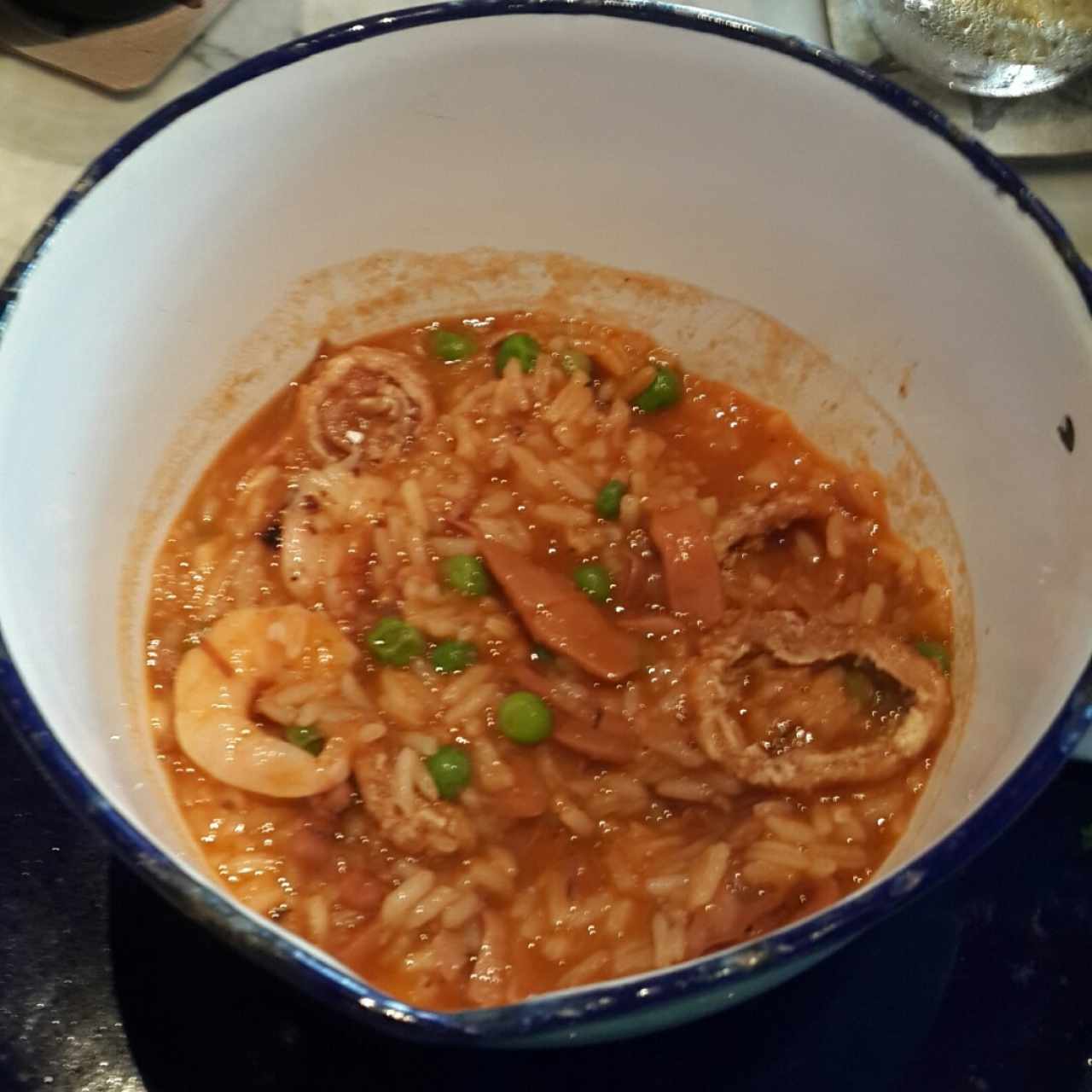 cazuela de mariscos 