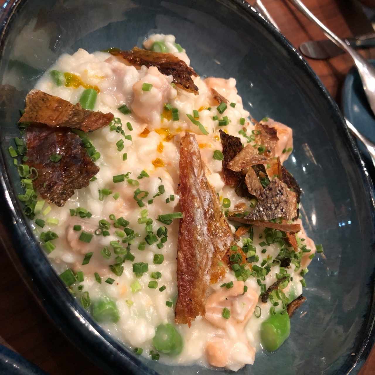 Risotto de Trucha Salmonada 